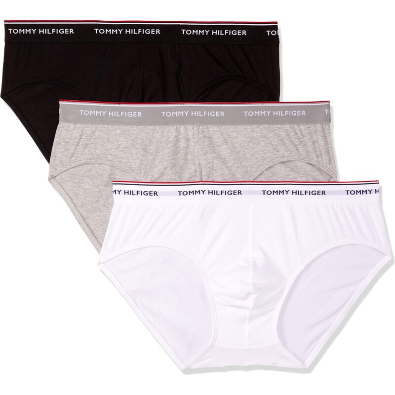 Tommy Hilfiger Underwear Püksikud meleeritud hall / must / valge