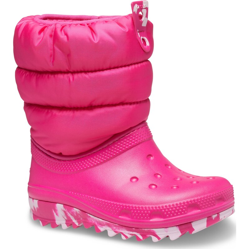Crocs Classic Neo Puff Boot Kid's Candy Pink
