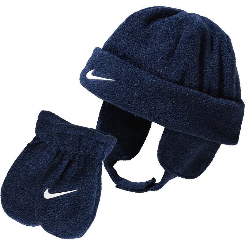 Nike Sportswear Müts tumesinine / valge