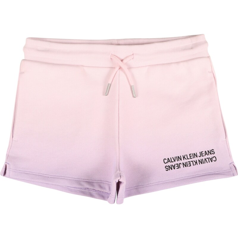 Calvin Klein Jeans Püksid helelilla / roosa / must