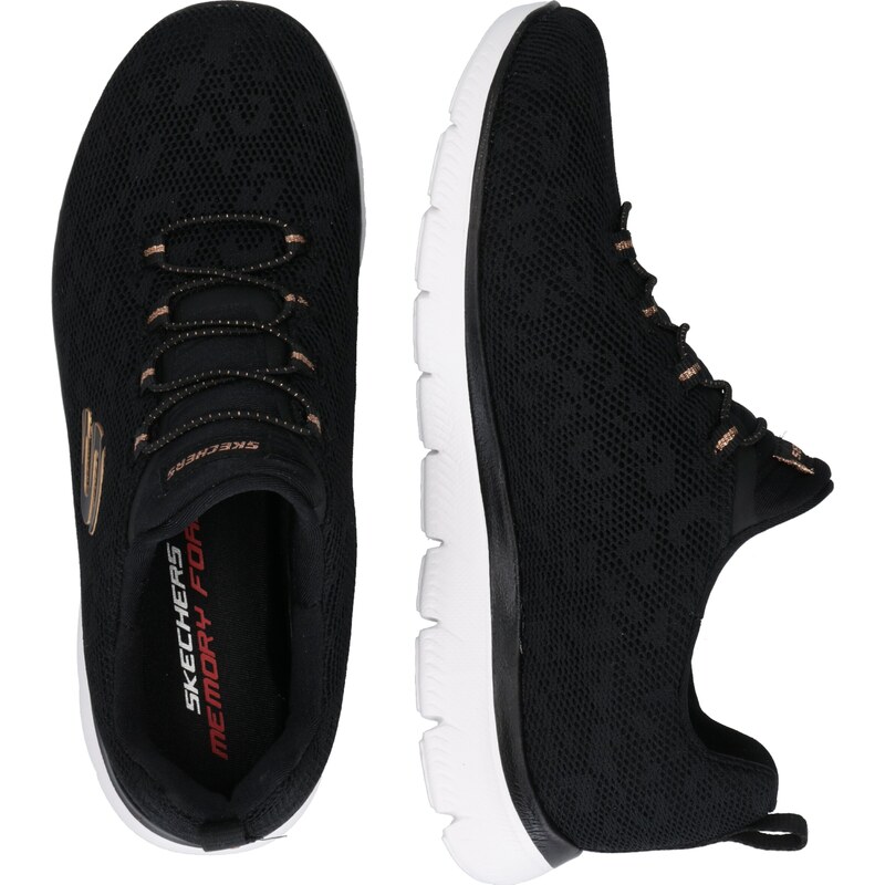 SKECHERS Madalad ketsid 'Summits' oranž / must