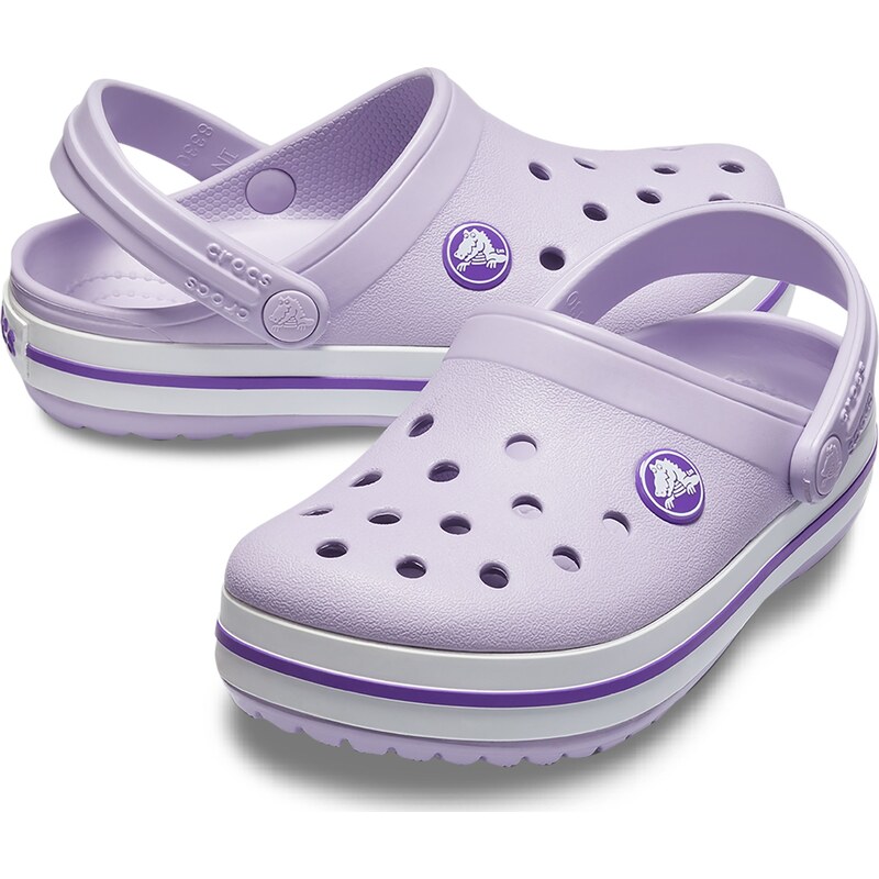Crocs Crocband Clog Kid's Lavender/Neon Purple