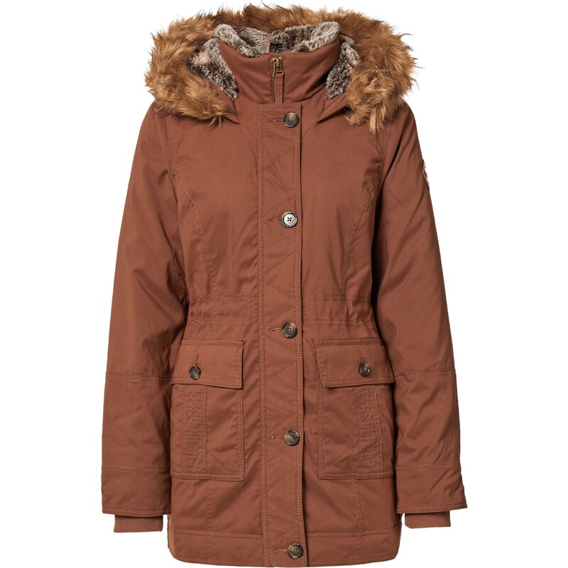 HOLLISTER Talveparka pruun