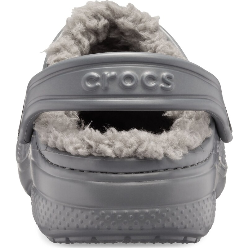 Crocs Baya Lined Clog Kid's 207501 Charcoal/Charcoal