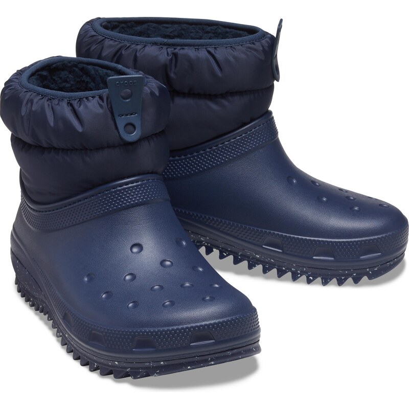 Crocs Classic Neo Puff Shorty Boot Women's Navy