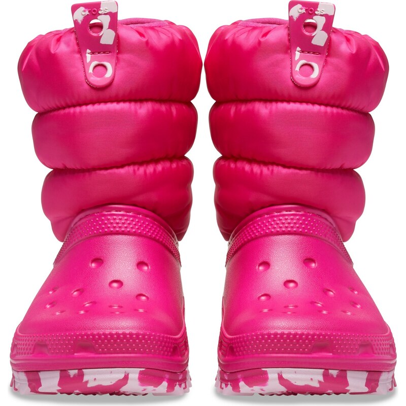 Crocs Classic Neo Puff Boot Kid's 207683 Candy Pink
