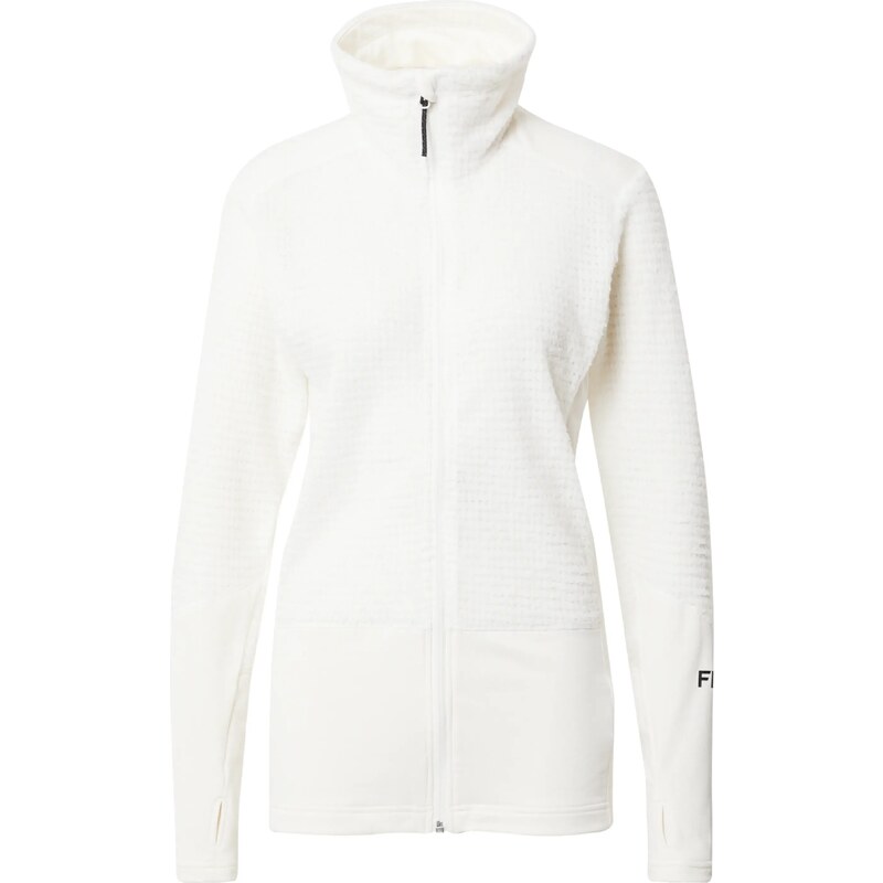 FW Fliisjakk 'MANIFEST ALPHA' must / valge