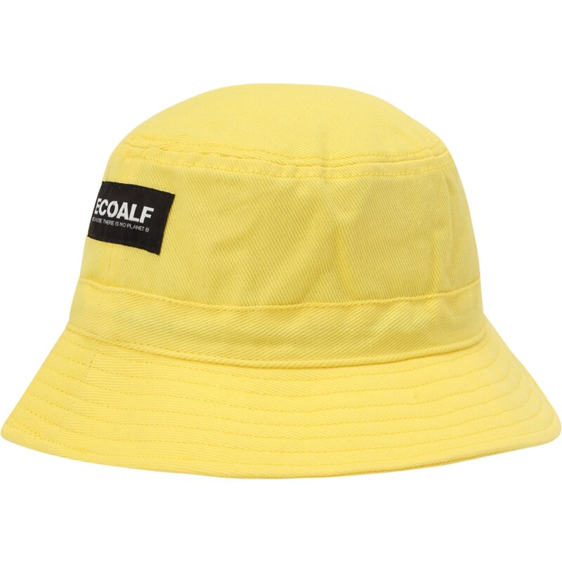 ECOALF Müts 'BAS' helekollane / must / valge