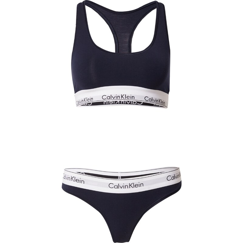 Calvin Klein Underwear Pesukomplektid öösinine / valge