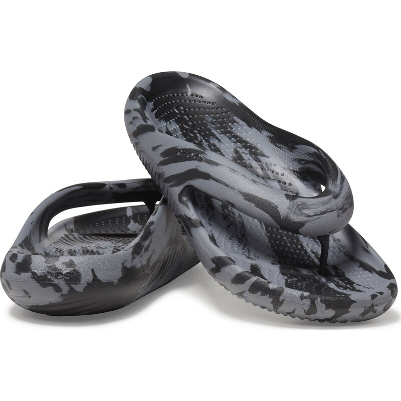 Crocs Mellow Marbled Flip Black/Charcoal