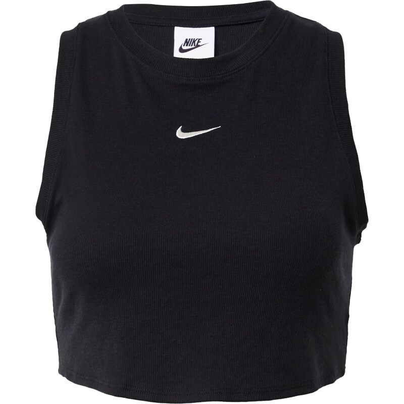 Nike Sportswear Topp 'ESSENTIAL' must / valge