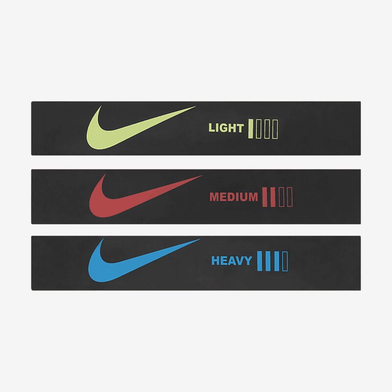 Nike Mini Resistance elastinės juostos (3 vnt)