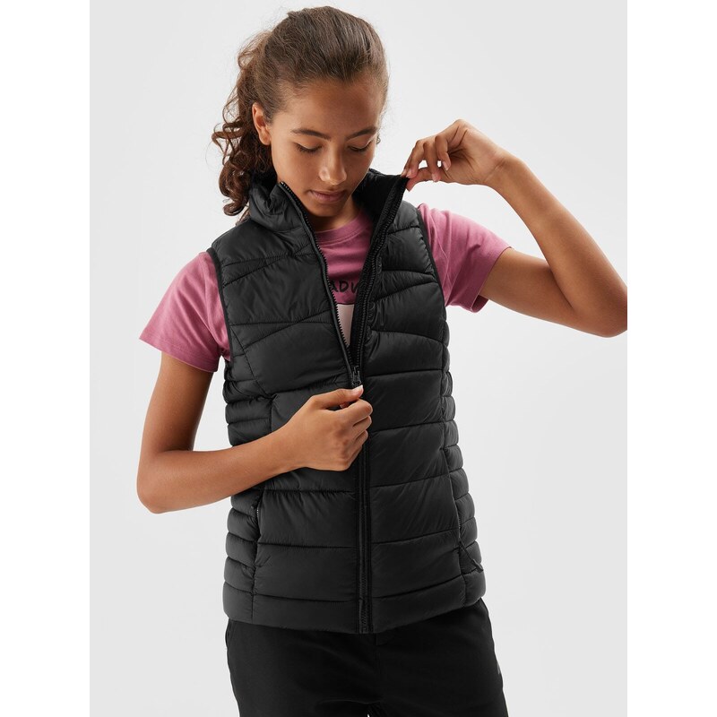 4F Girl's synthetic-fill down vest