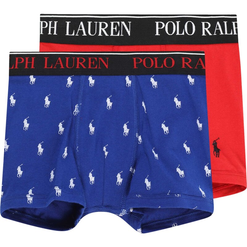 Polo Ralph Lauren Aluspüksid kuninglik sinine / helepunane / must / valge