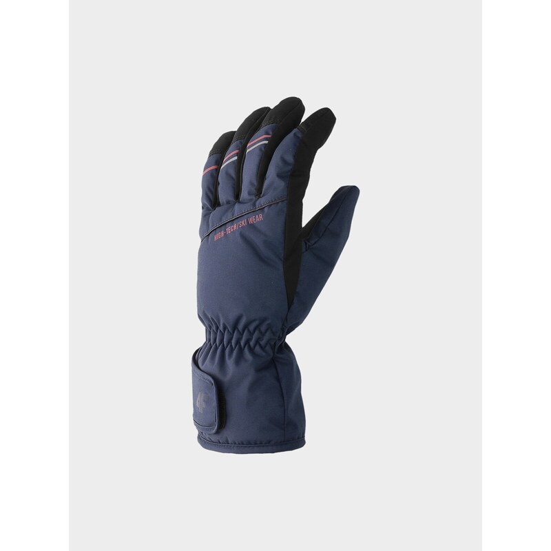 4F Men's Thinsulate ski gloves - navy blue
