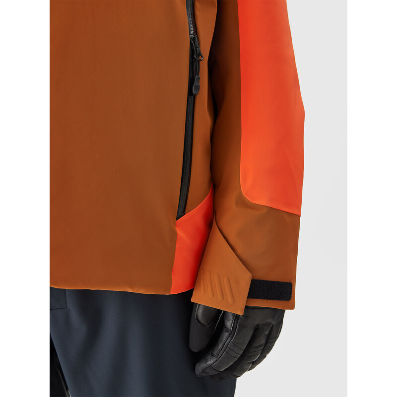 4F Men's 4FPro ski jacket Dermizax 20000 membrane - brown 