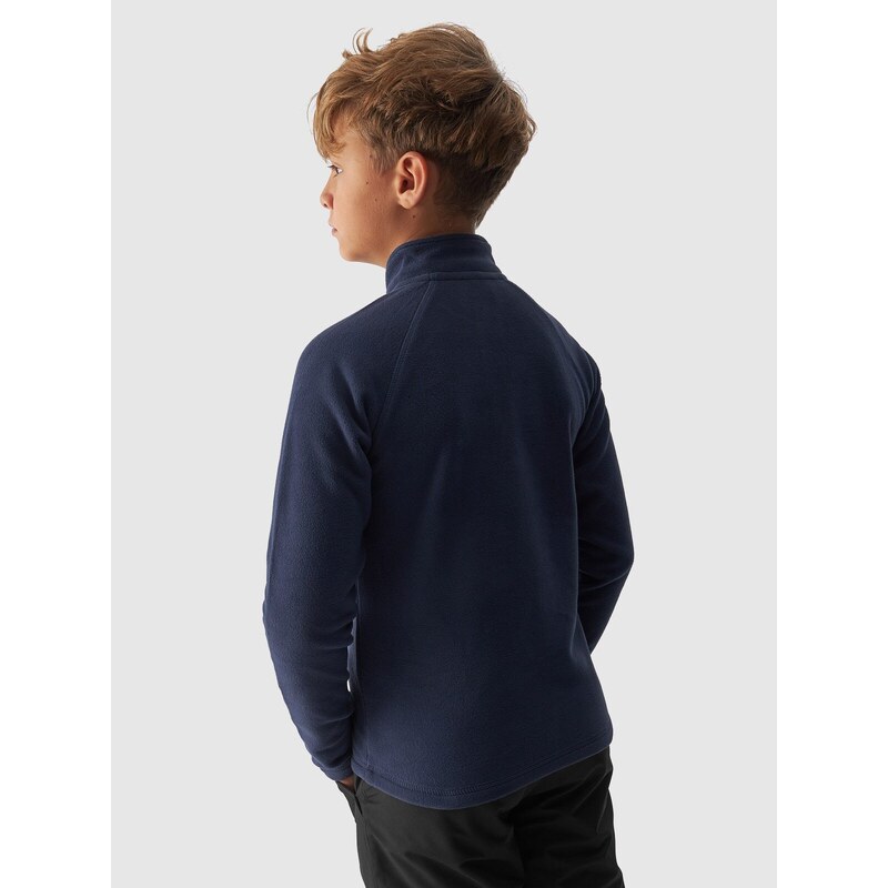 4F Boy's thermo-active fleece underwear (top) - navy blue