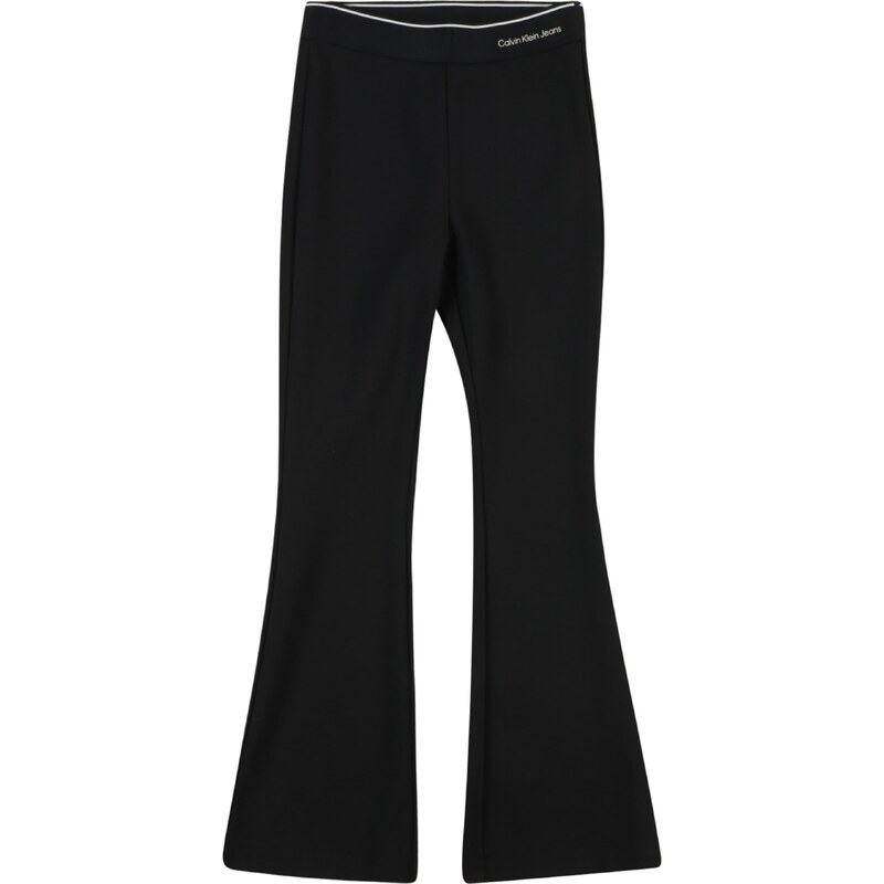 Calvin Klein Jeans Püksid must / valge