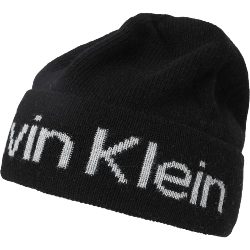 Calvin Klein Müts helehall / must