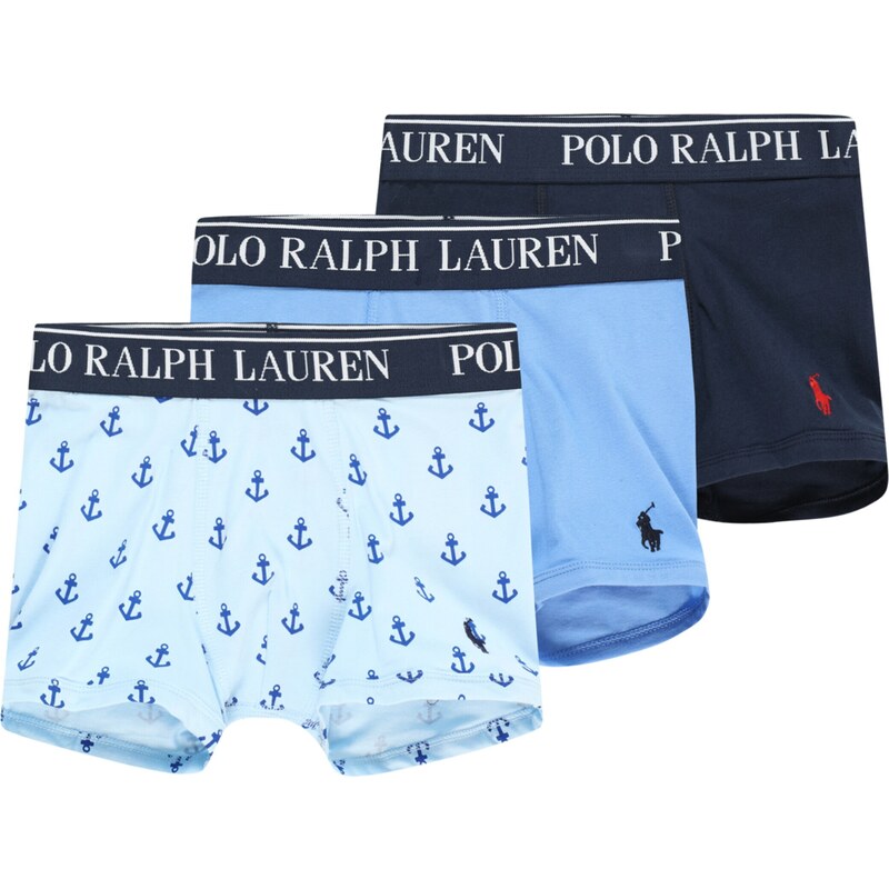 Polo Ralph Lauren Aluspüksid meresinine / taevasinine / helesinine / valge