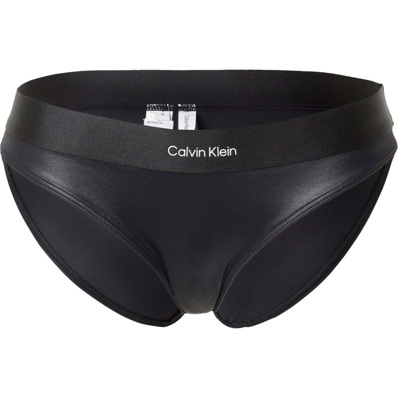 Calvin Klein Swimwear Bikiinipüksid must / valge