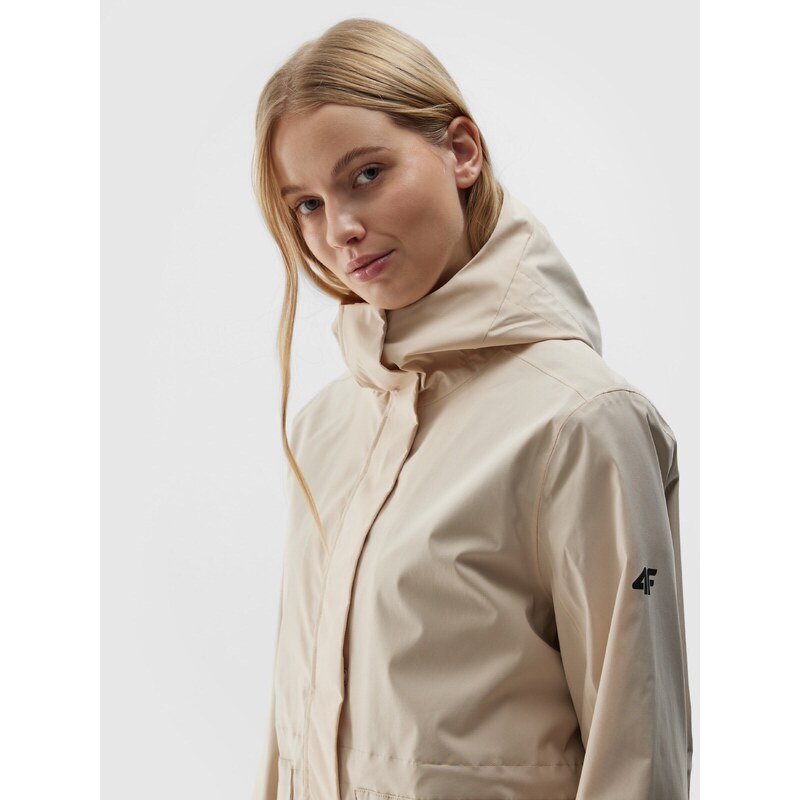 4F Women's transitional jacket 5000 membrane - brown