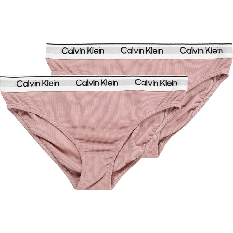 Calvin Klein Underwear Aluspüksid vanaroosa / must / valge