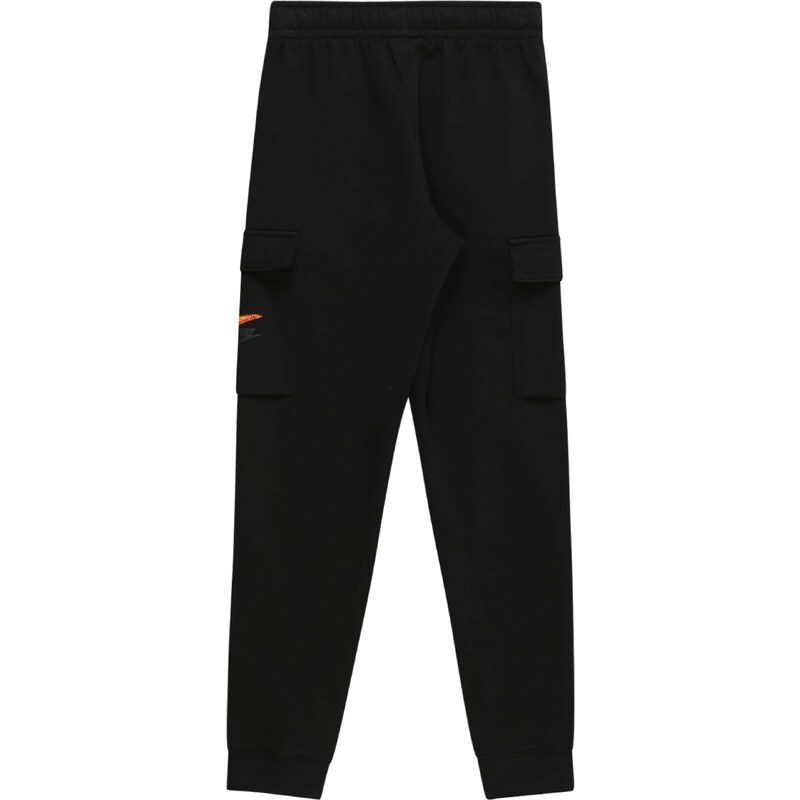 Nike Sportswear Püksid kollane / oranž / must