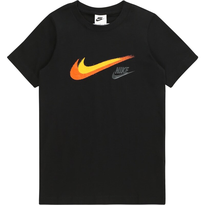 Nike Sportswear Särk kollane / hõbehall / oranž / must