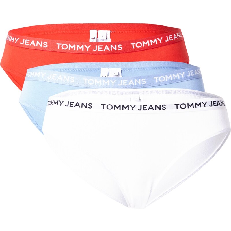 Tommy Jeans Püksikud helesinine / punane / must / valge