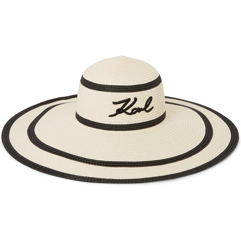 Karl Lagerfeld Müts must / täisvalge