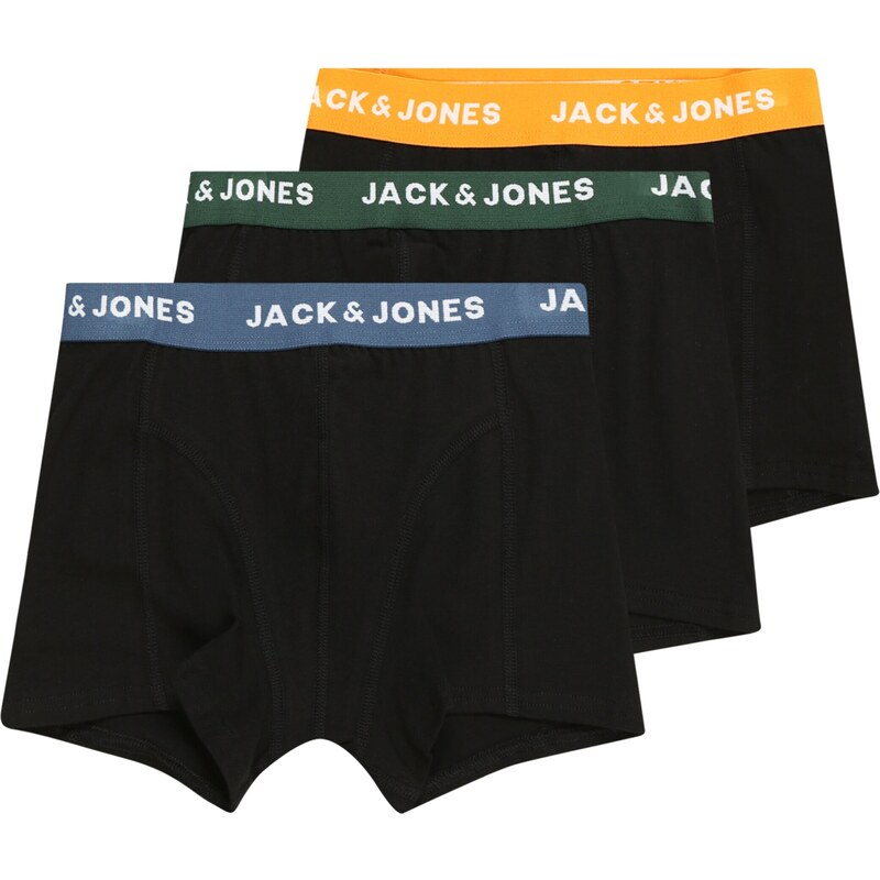 Jack & Jones Junior Aluspüksid 'Gab' kuninglik sinine / kuusk / oranž / must