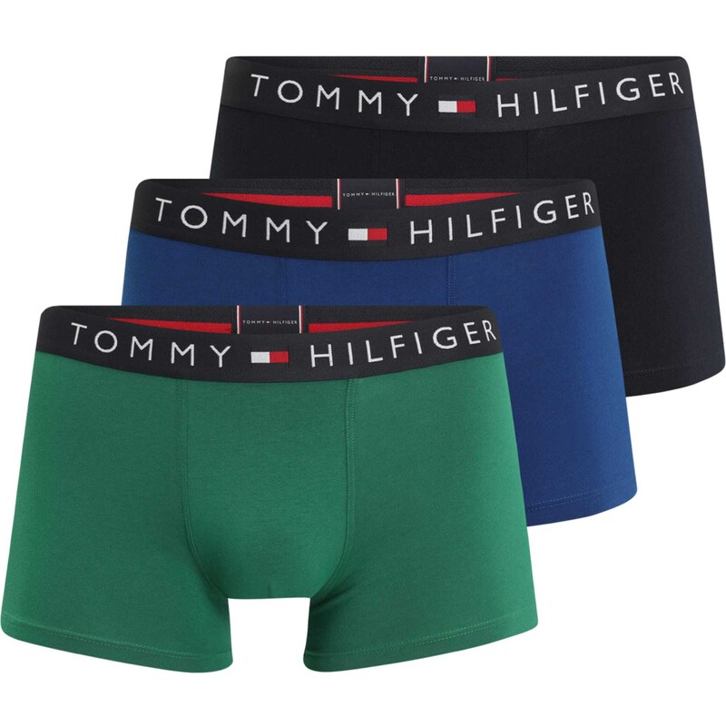 Tommy Hilfiger Underwear Bokserid meresinine / roheline / must / valkjas