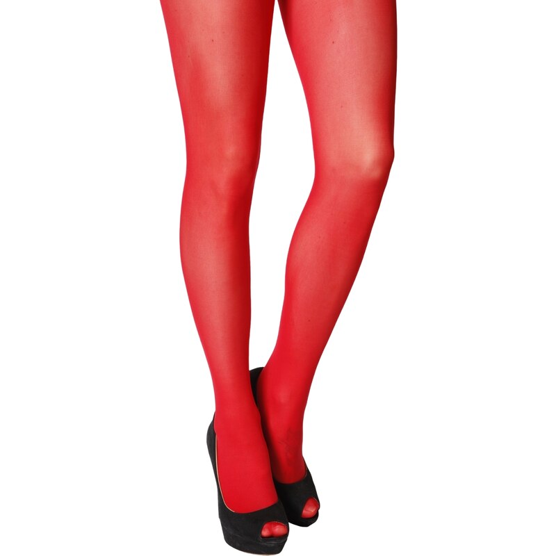 Sokisahtel ECOCARE punased 3D 40DEN naiste sukkpüksid