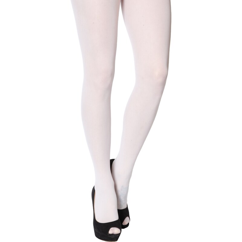 Sokisahtel ECOCARE valged 3D 40DEN naiste sukkpüksid