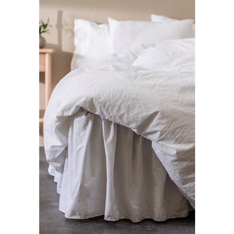 Borganäs Puuvillasest perkalist voodipesukomplekt 150x210 cm Waveless