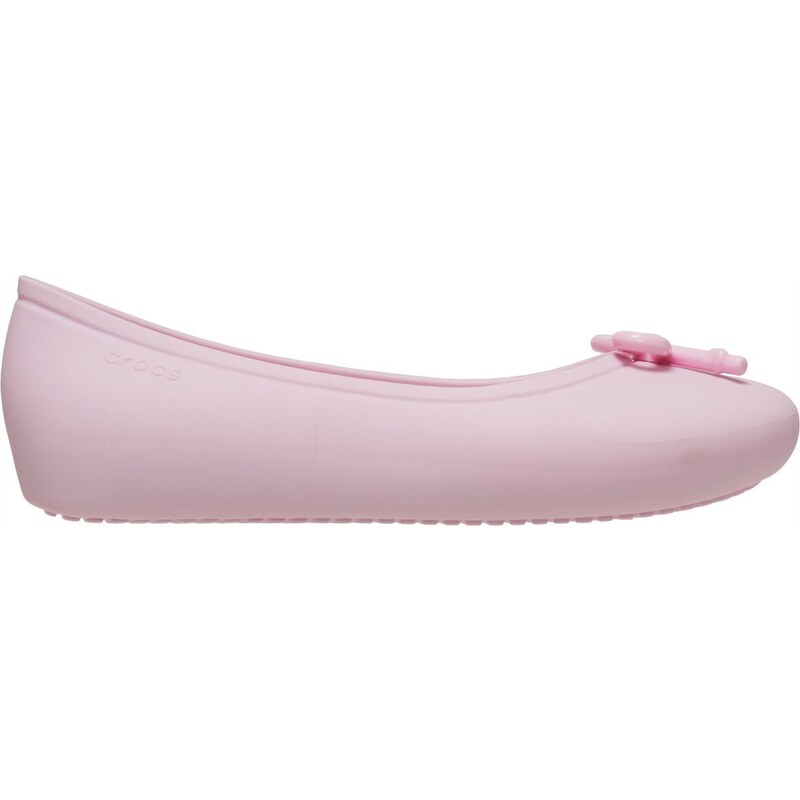 Crocs Brooklyn Bow Flat Ballerina Pink