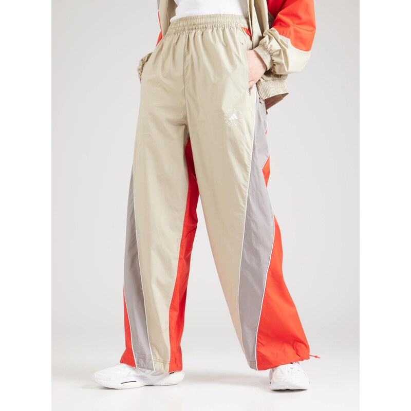 ADIDAS BY STELLA MCCARTNEY Spordipüksid liiv / hall / kollakaspunane / valge