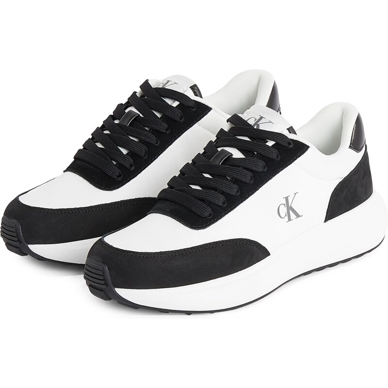Calvin Klein Jeans Madalad ketsid 'ATHLEISURE' must / valge