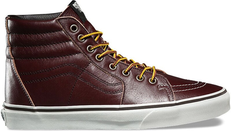 Vans SK8-Hi Ground Breakers Rum Raisin Unisex - Tennised Vans - Burgundia - VA38GEOE5-3.5UK