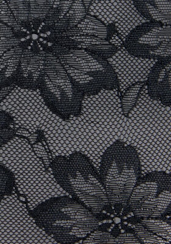 PETITE FLEUR GOLD Naiste bokserid must