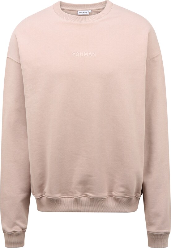 Youman Dressipluus 'Casper Oversize' šampanja