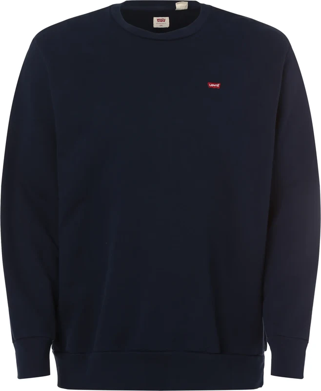 Levi's Big & Tall Dressipluus 'Original Housemark Sweatshirt (Big & Tall)' meresinine / punane / valge