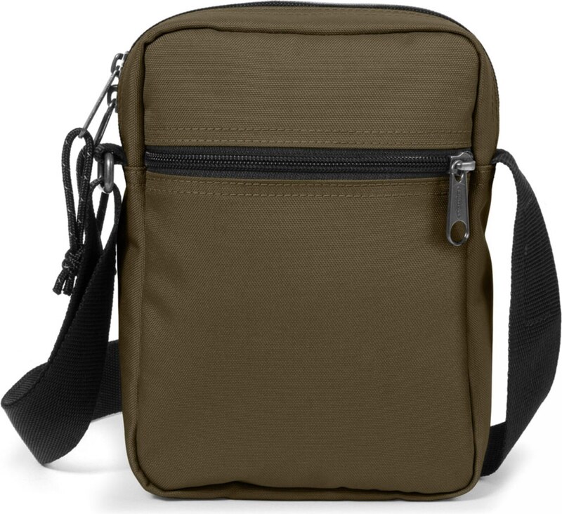 EASTPAK Õlakott 'The One' oliiv / punane / must / valge