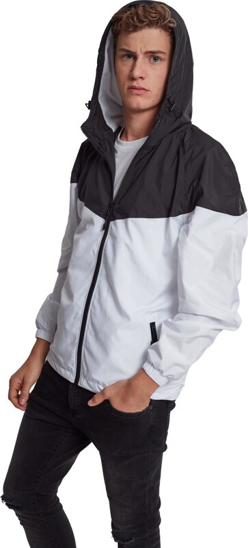 Urban Classics Kevad-sügisjope must / valge