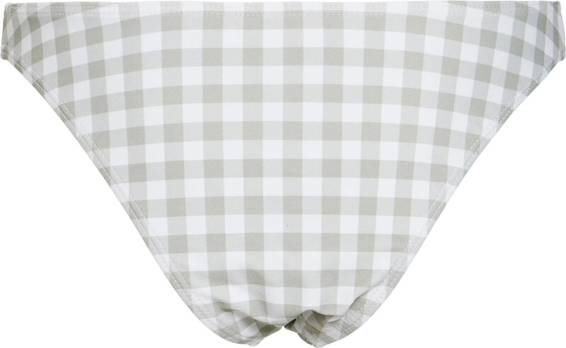 OBJECT Bikiinipüksid 'Rasmine' pastellroheline / valkjas