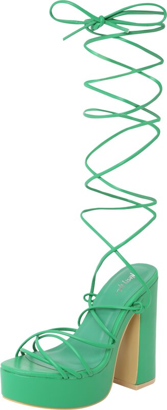 Nasty Gal Sandaal roheline