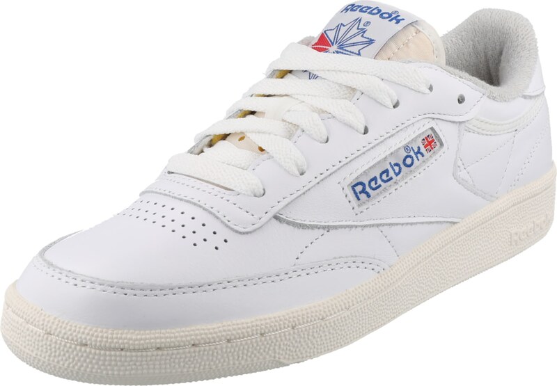 Reebok Madalad ketsid 'Club C 85' sinine / punane / valkjas