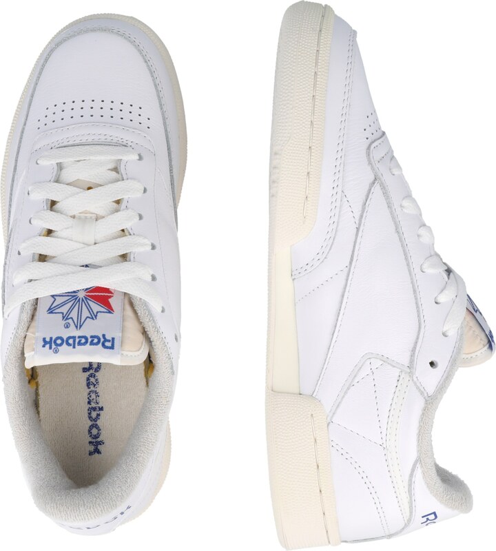 Reebok Madalad ketsid 'Club C 85' sinine / punane / valkjas