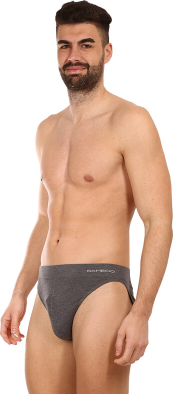 Meeste aluspüksid Gino bambus hall (50004)